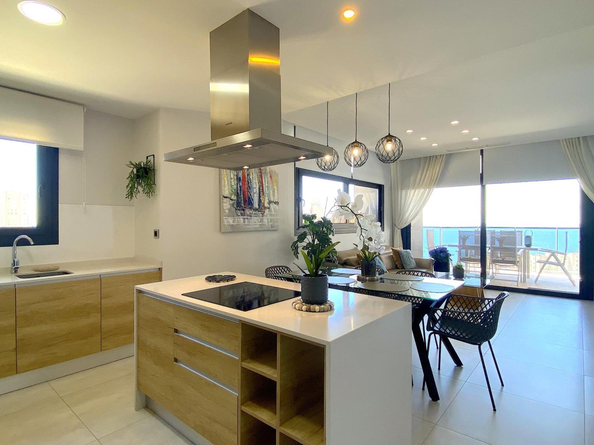 Lujoso Apartament Con Impresionantes Vistas Al Mar 貝尼多姆 外观 照片