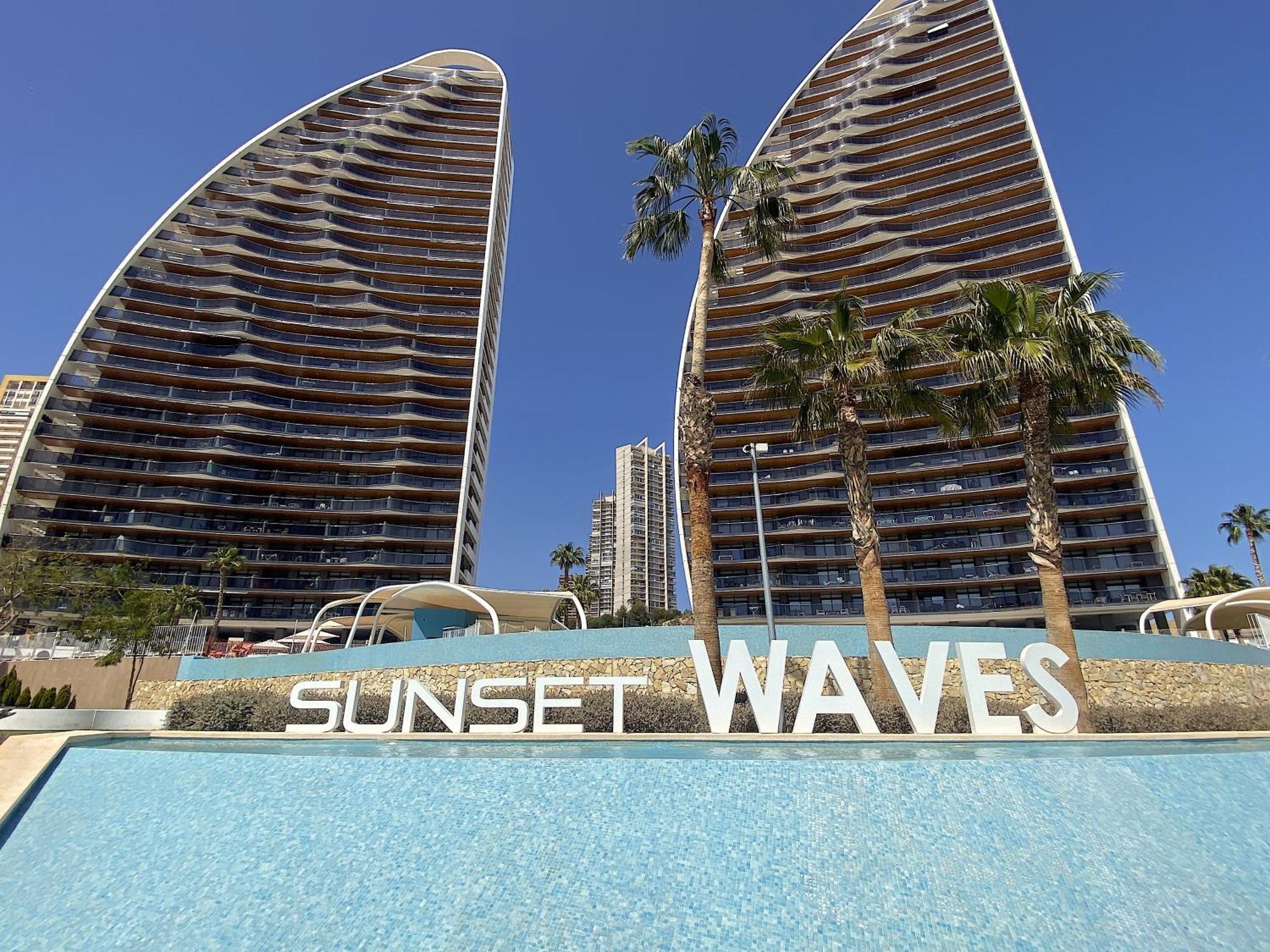 Lujoso Apartament Con Impresionantes Vistas Al Mar 貝尼多姆 外观 照片
