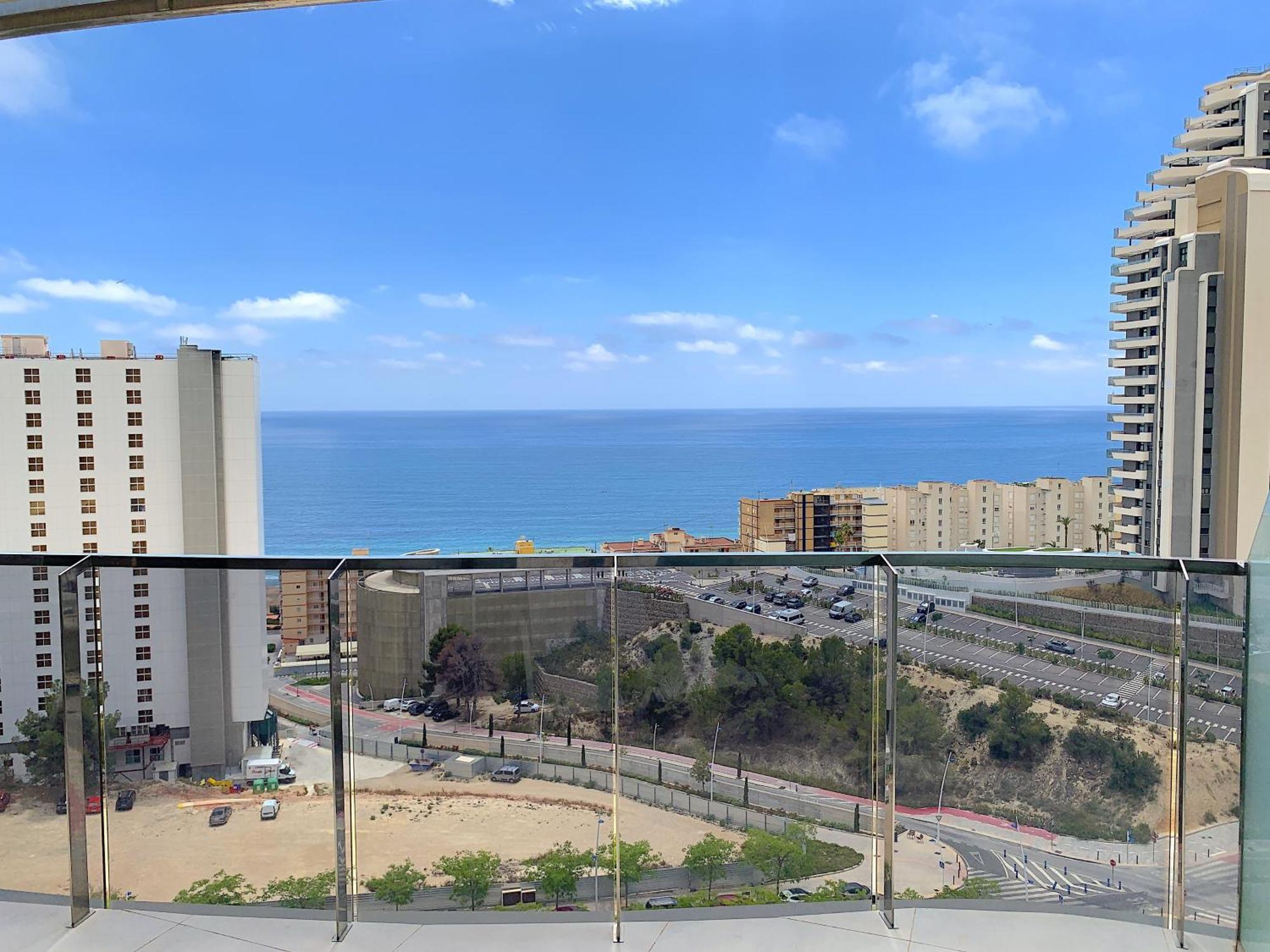 Lujoso Apartament Con Impresionantes Vistas Al Mar 貝尼多姆 外观 照片
